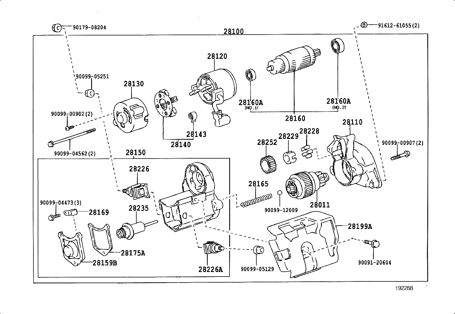 28120-75220 YOKE ASSY, STARTER product image