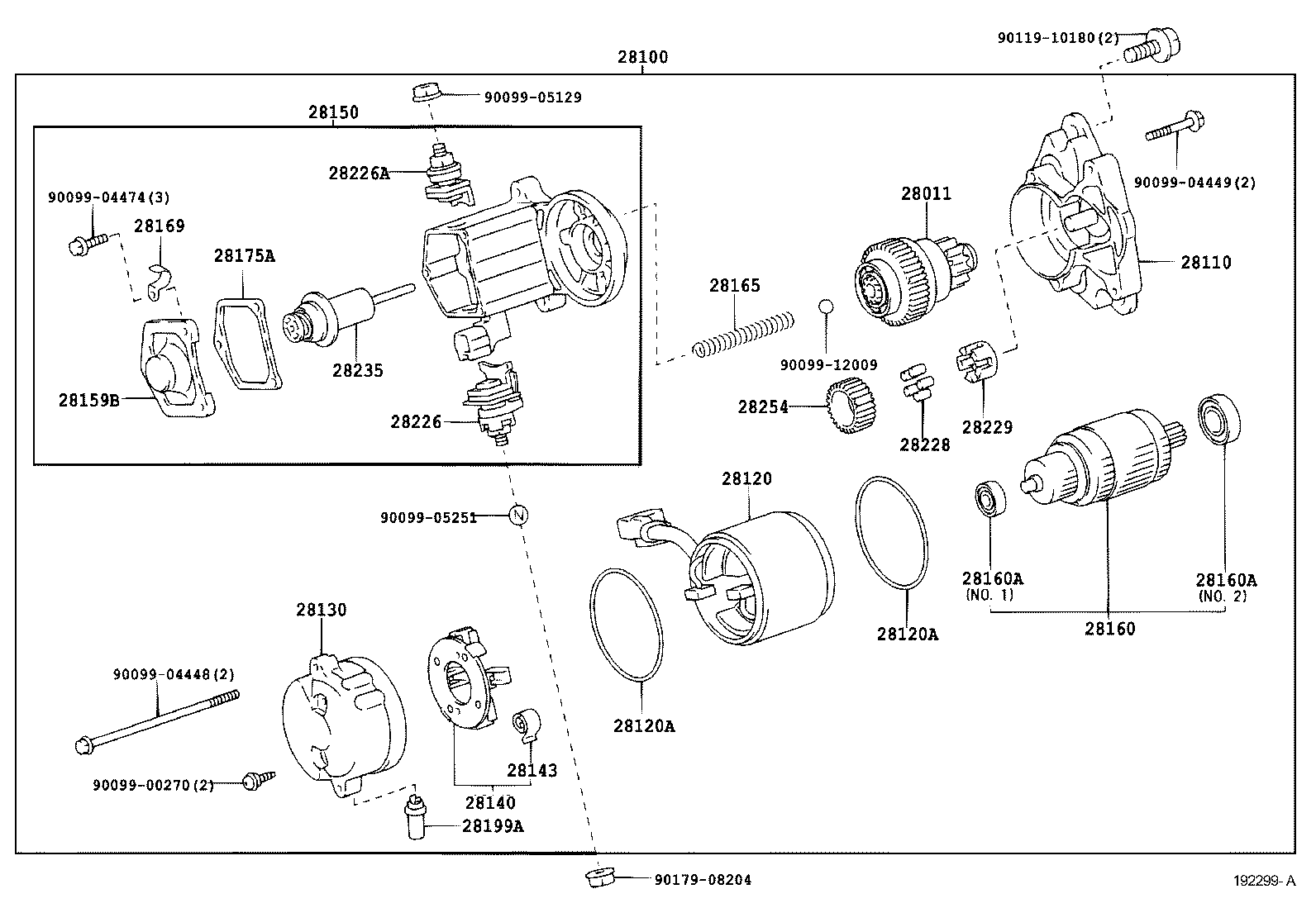 28199-50050 PROTECTOR, DUST STARTER product image