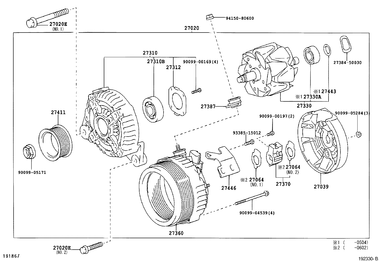 27360-28100 COIL ASSY, ALTERNATOR product image