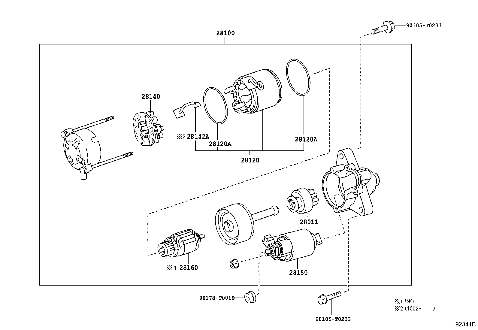 28160-0C070 ARMATURE ASSY, STARTER product image