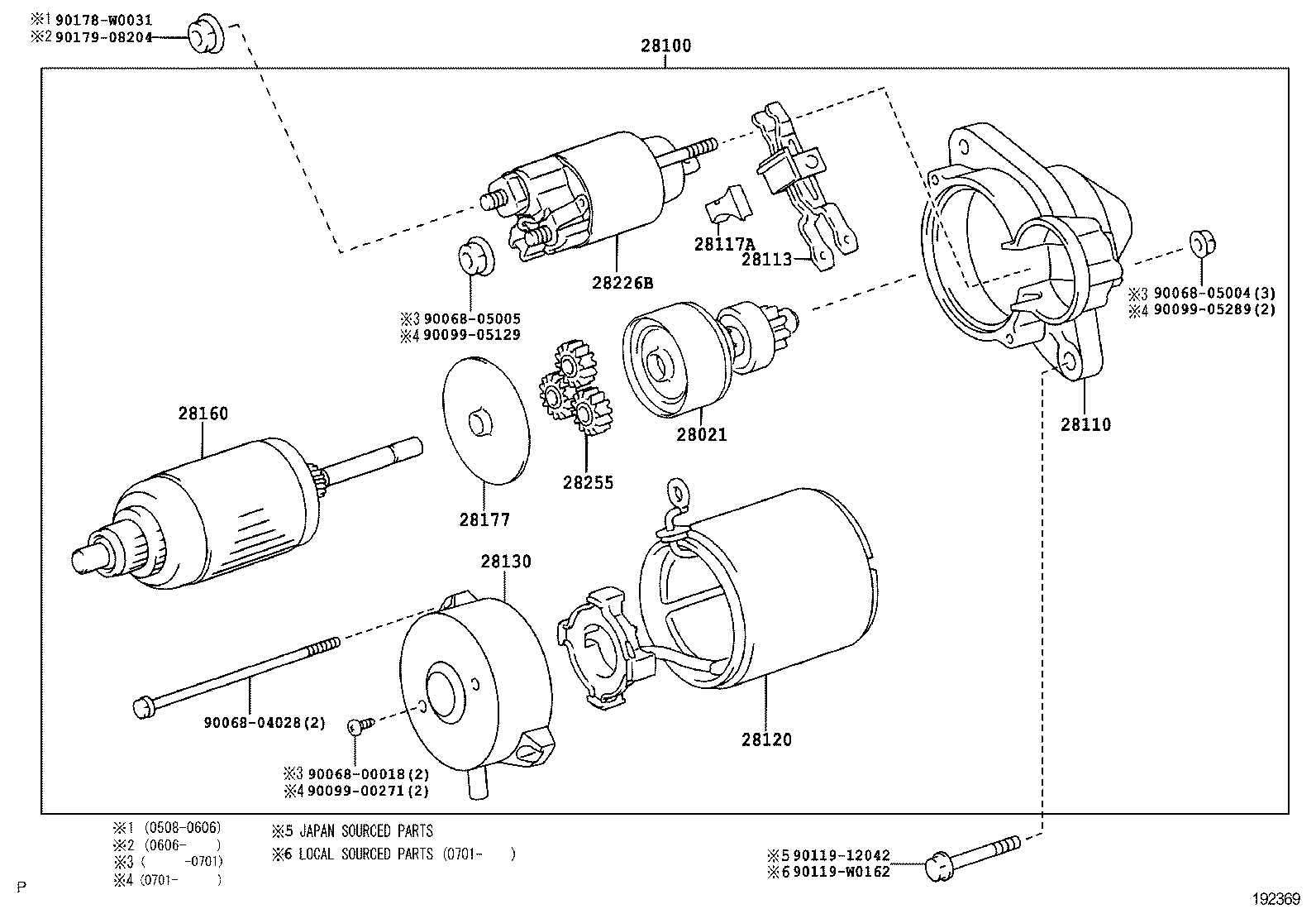 28113-0G020 LEVER, STARTER PINION DRIVE product image