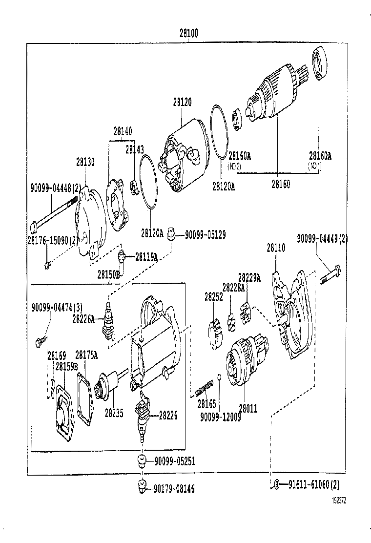 28150-54111 SWITCH ASSY, MAGNETIC product image