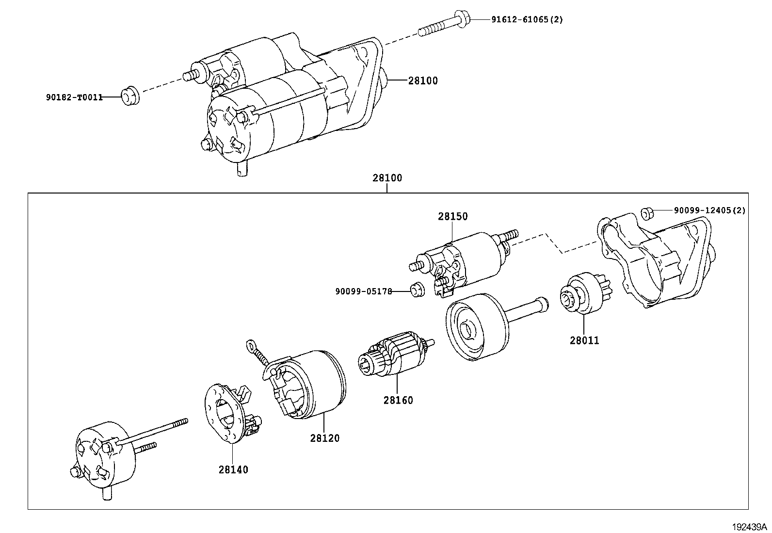 28100-0M041 STARTER ASSY product image