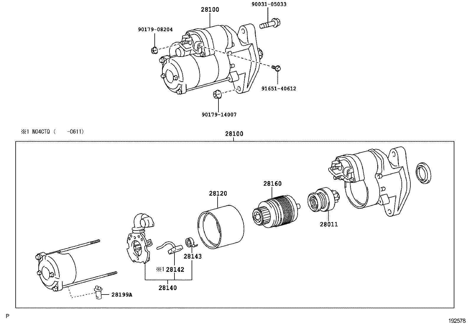 28150-78090 SWITCH ASSY, MAGNET STARTER product image
