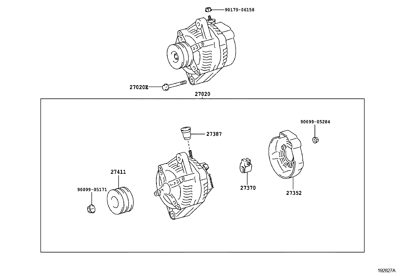 S2936-71090 SEAL, ALTERNATOR PLATE product image
