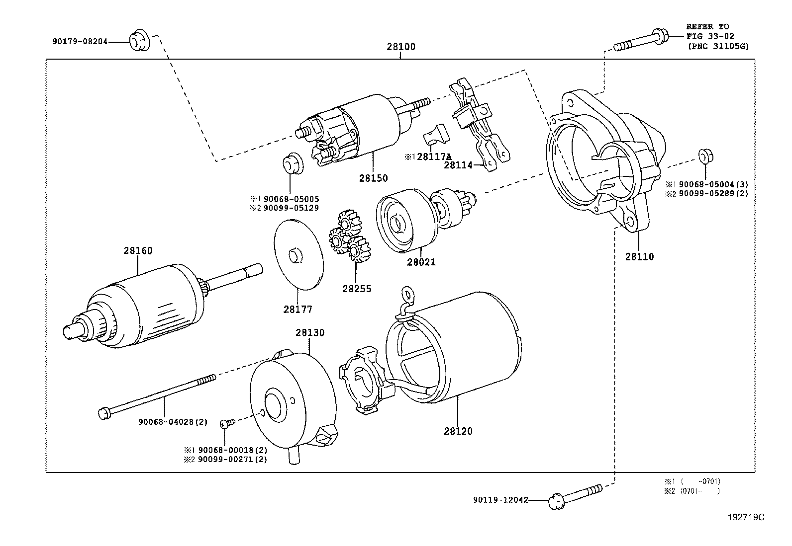 28110-37040 HOUSING ASSY, STARTER DRIVE product image