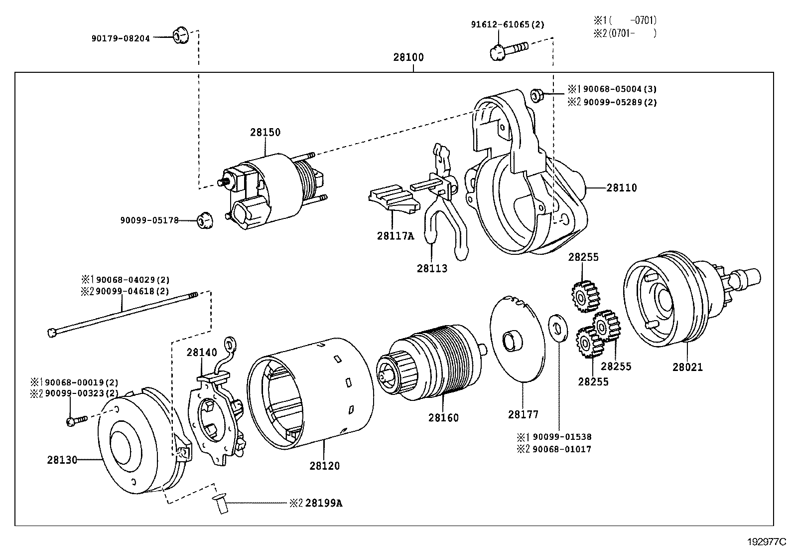28199-37050 PROTECTOR, DUST STARTER product image
