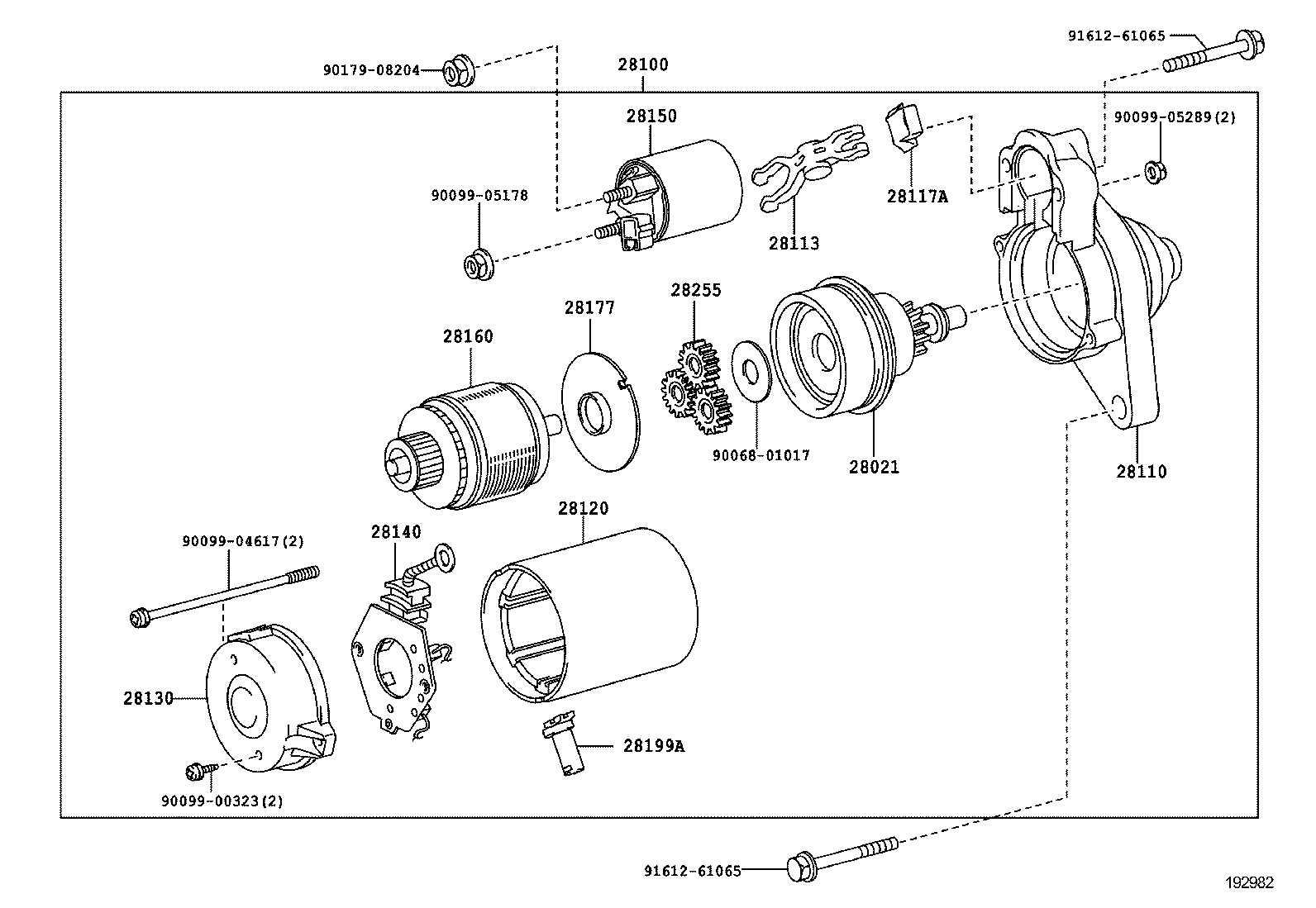 28150-0M070 SWITCH ASSY, MAGNET STARTER product image