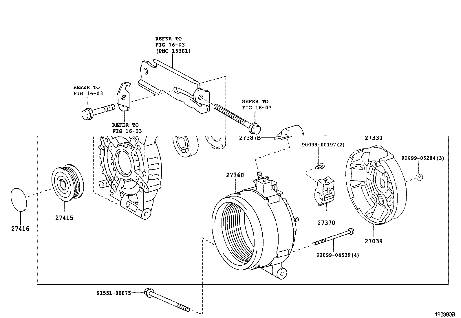 27060-0R050 ALTERNATOR ASSY product image