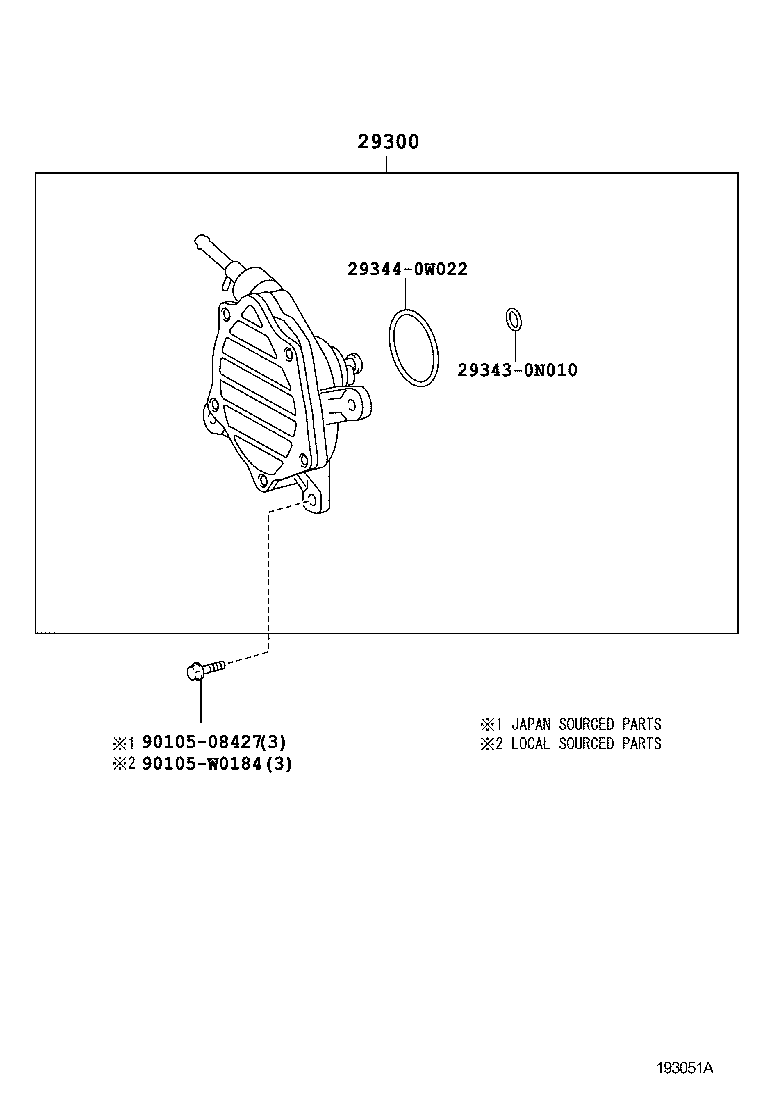 29300-0R010 PUMP ASSY, VACUUM product image