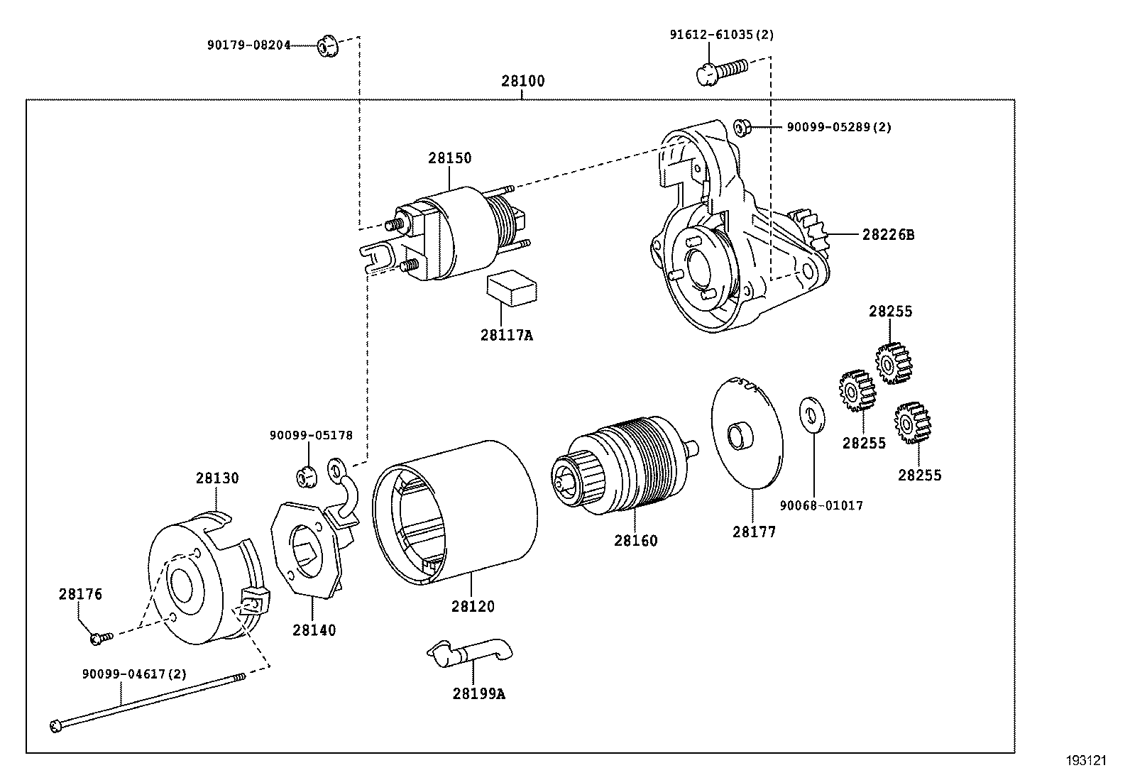 28100-0H070 STARTER ASSY product image