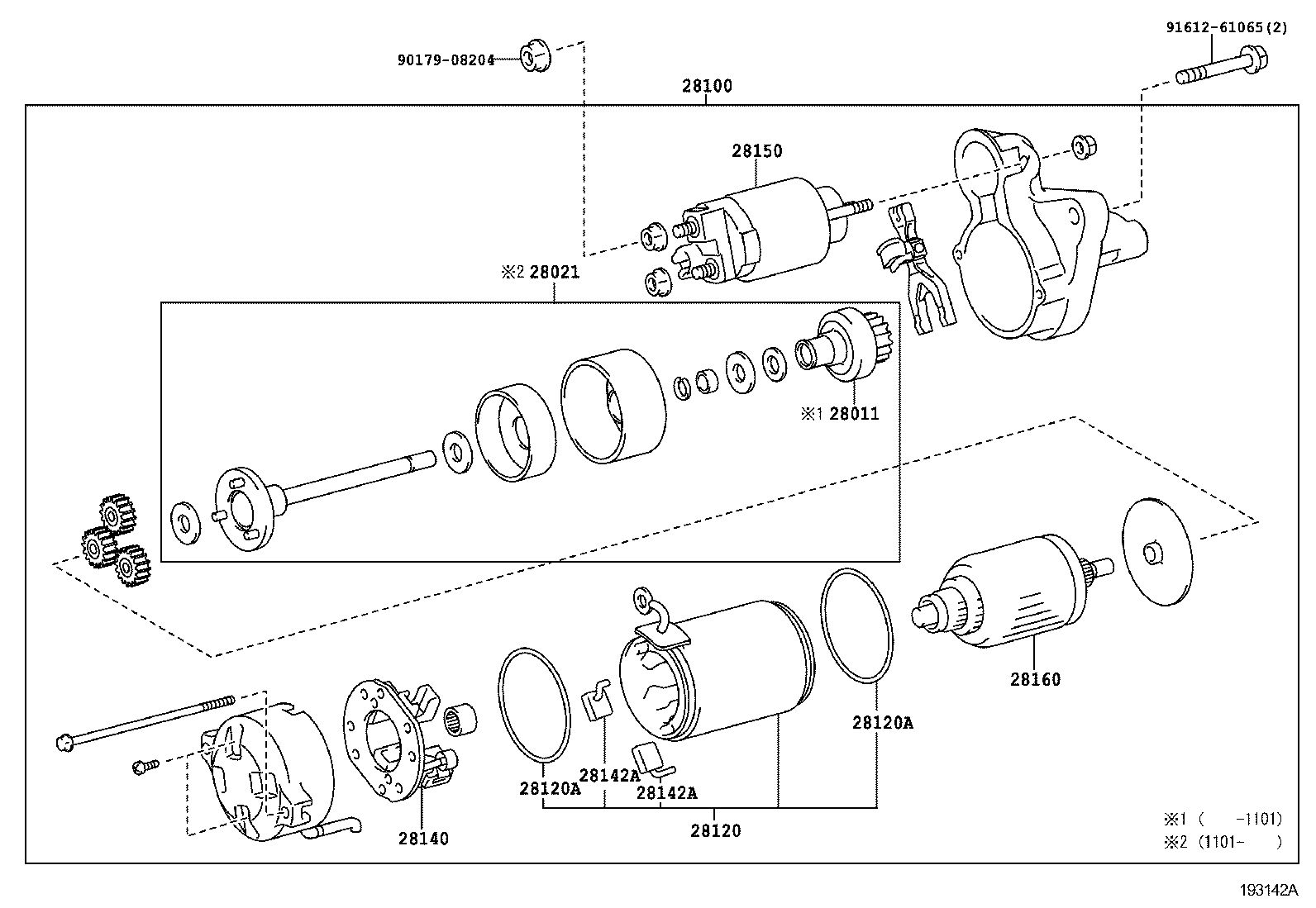 28199-40070 PROTECTOR, DUST STARTER product image