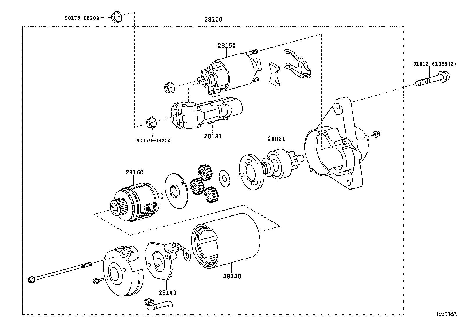 28199-40070 PROTECTOR, DUST STARTER product image