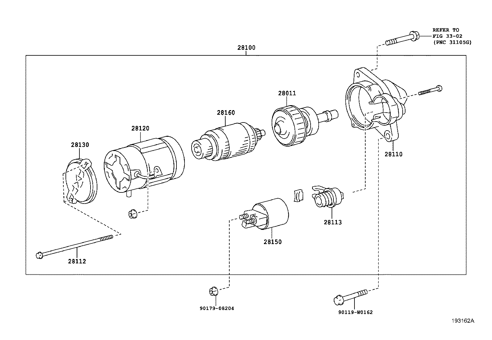 28150-0R020 SWITCH ASSY, MAGNET STARTER product image