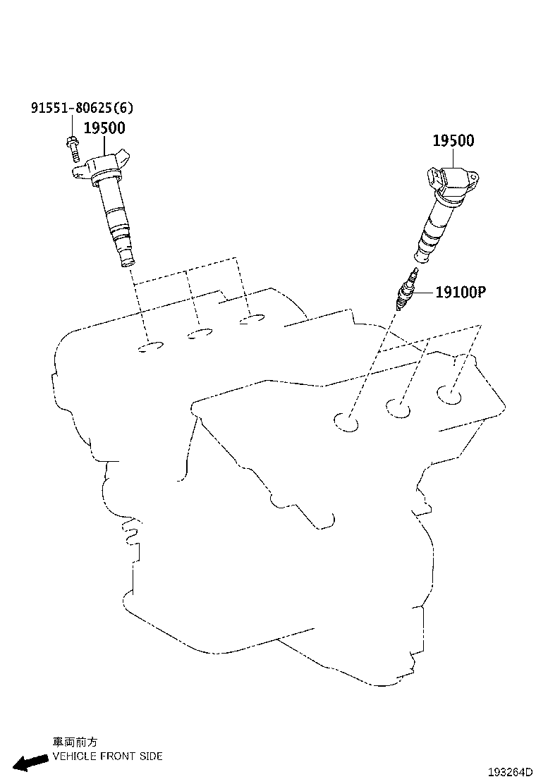 19871-30030 CONNECTOR, GLOW PLUG NO.1 product image