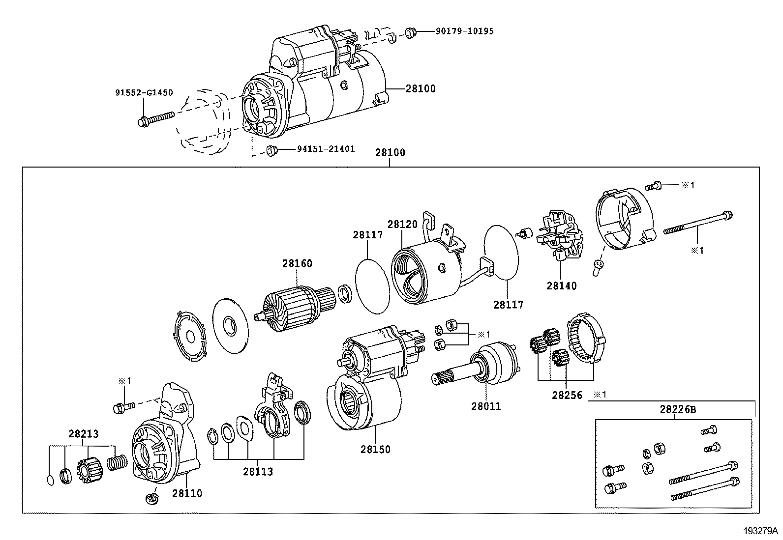 28150-56290 SWITCH ASSY, MAGNET STARTER product image