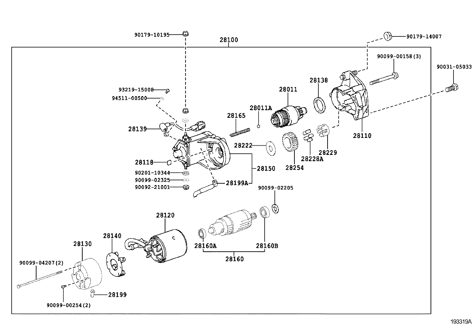 28150-78090 SWITCH ASSY, MAGNET STARTER product image