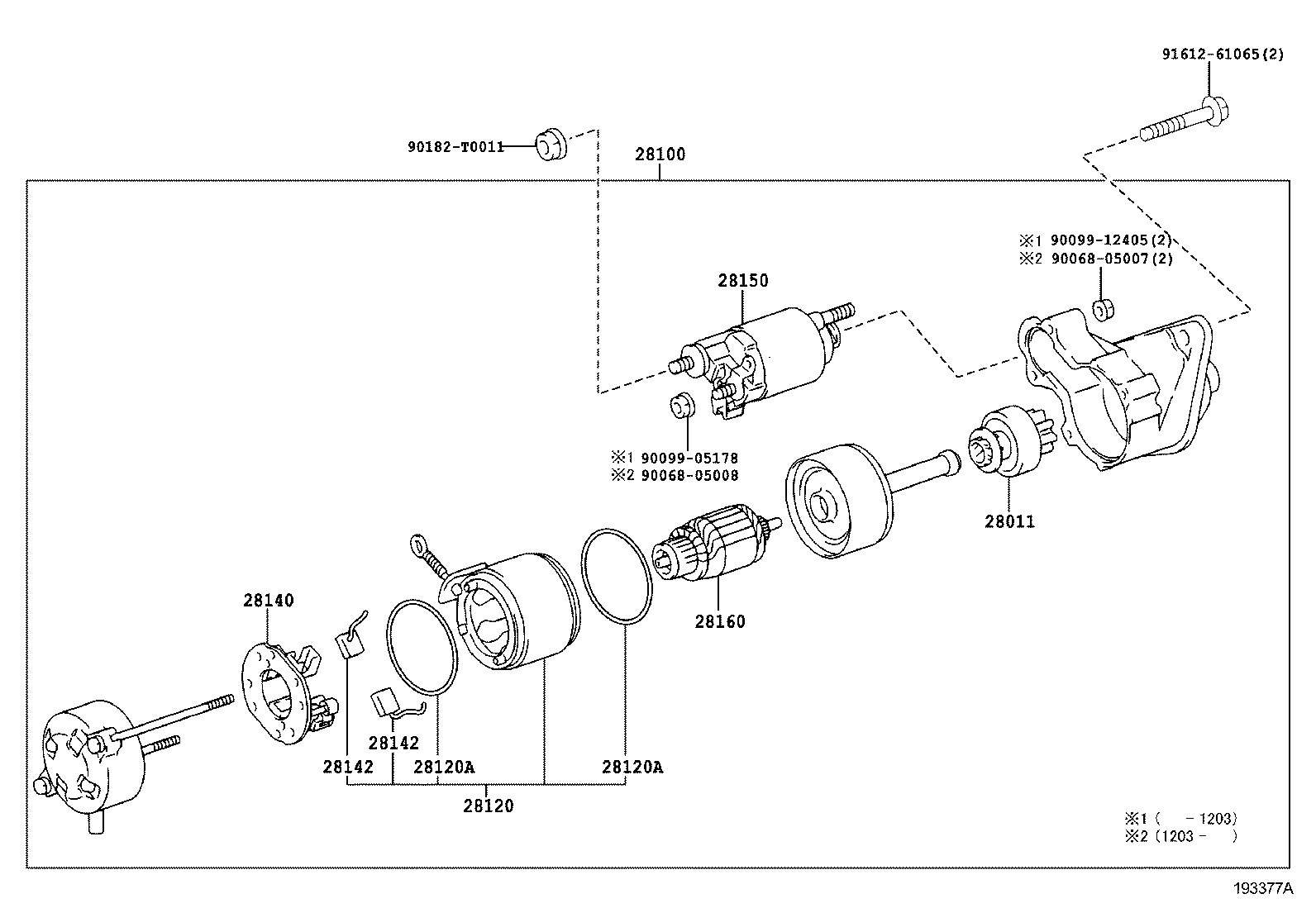 28100-0M041 STARTER ASSY product image
