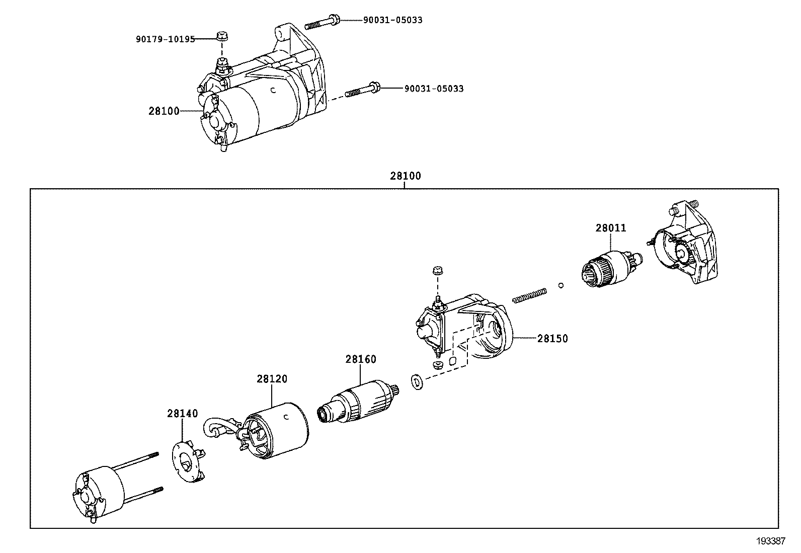 28150-78140 SWITCH ASSY, MAGNET STARTER product image
