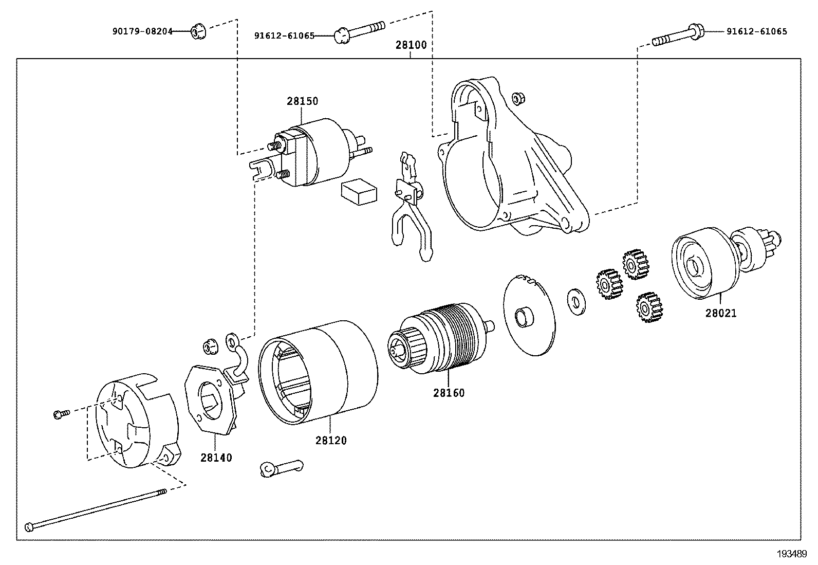 28120-47200 YOKE ASSY, STARTER product image