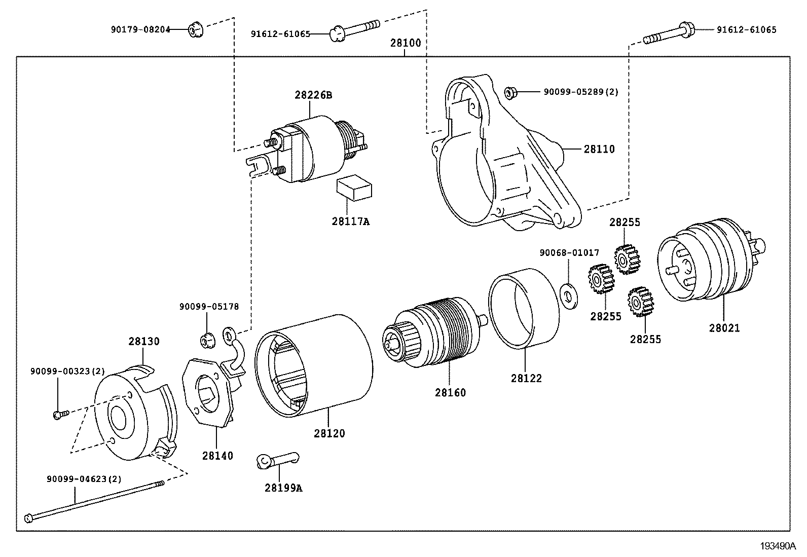 28199-40070 PROTECTOR, DUST STARTER product image