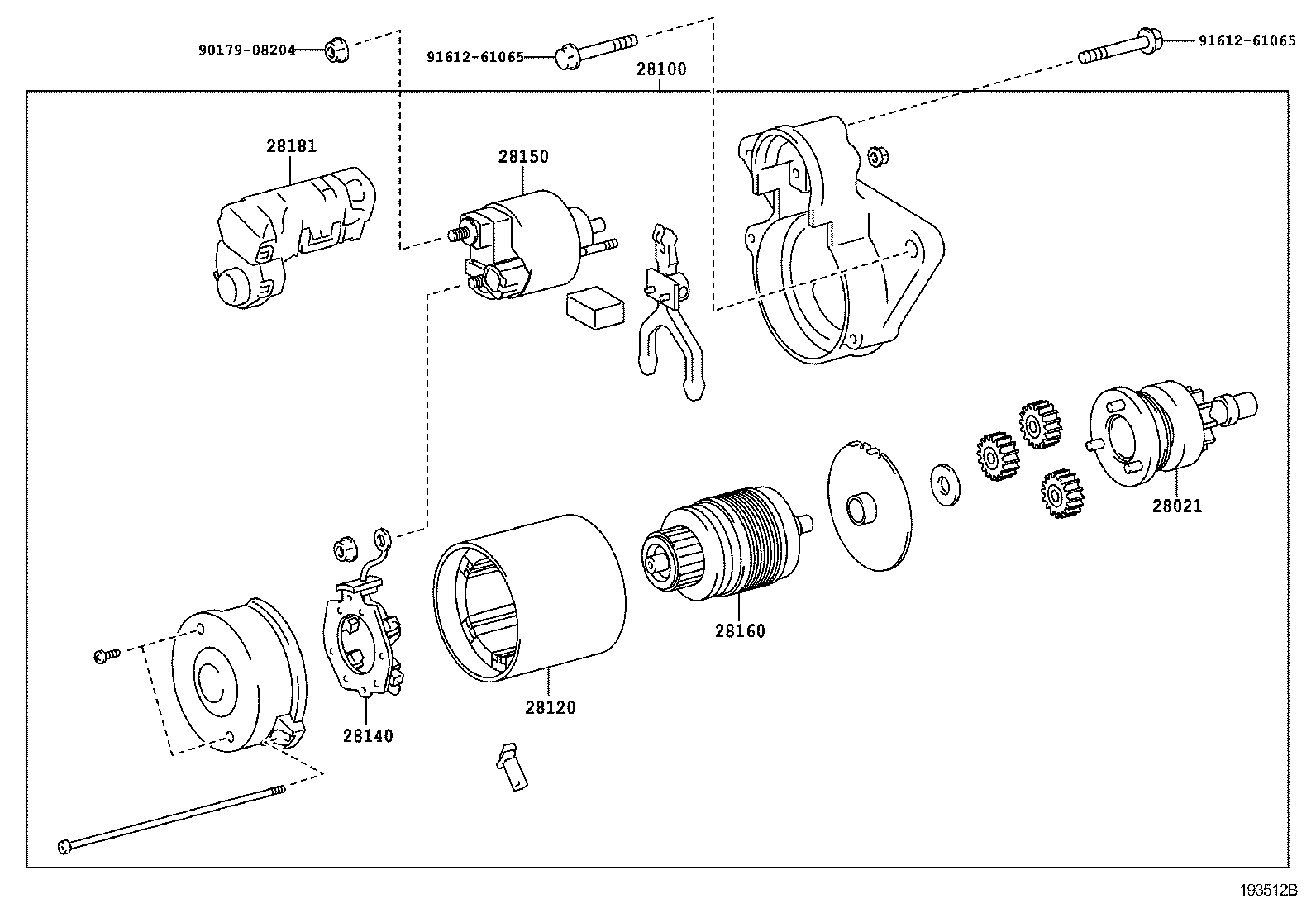 28181-33010 TERMINAL, STARTER product image