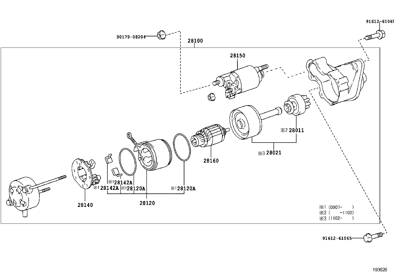 28100-64341 STARTER ASSY product image