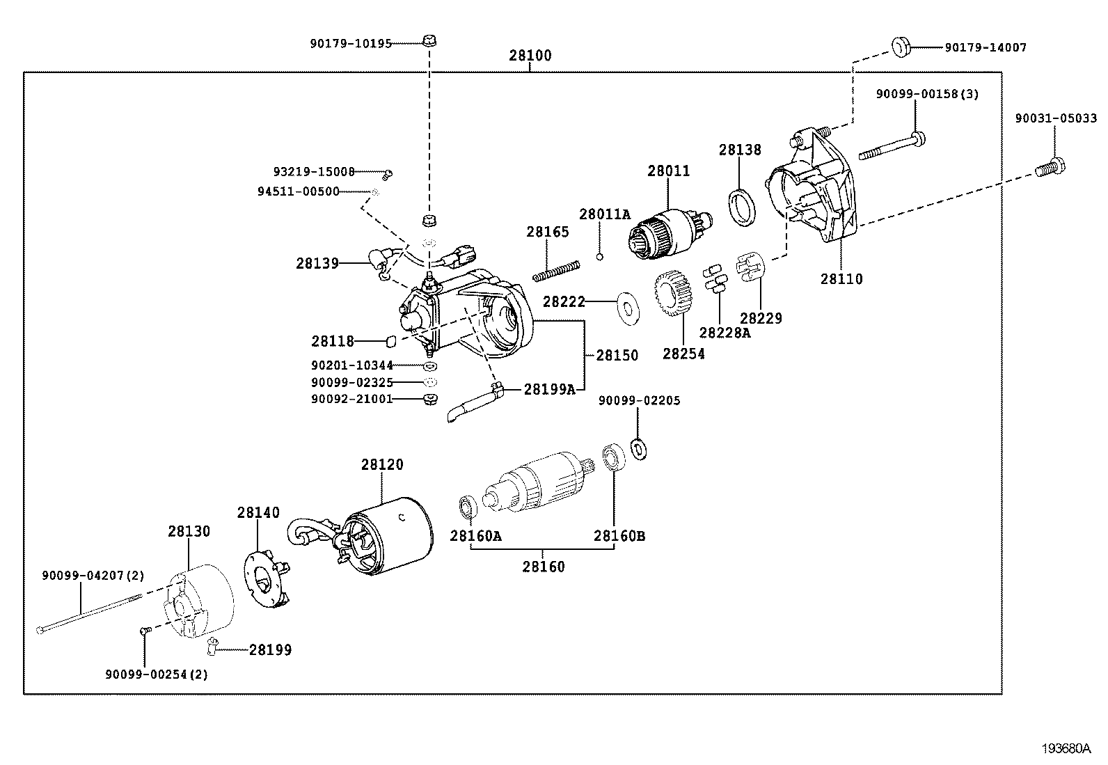 28150-78240 SWITCH ASSY, MAGNET STARTER product image