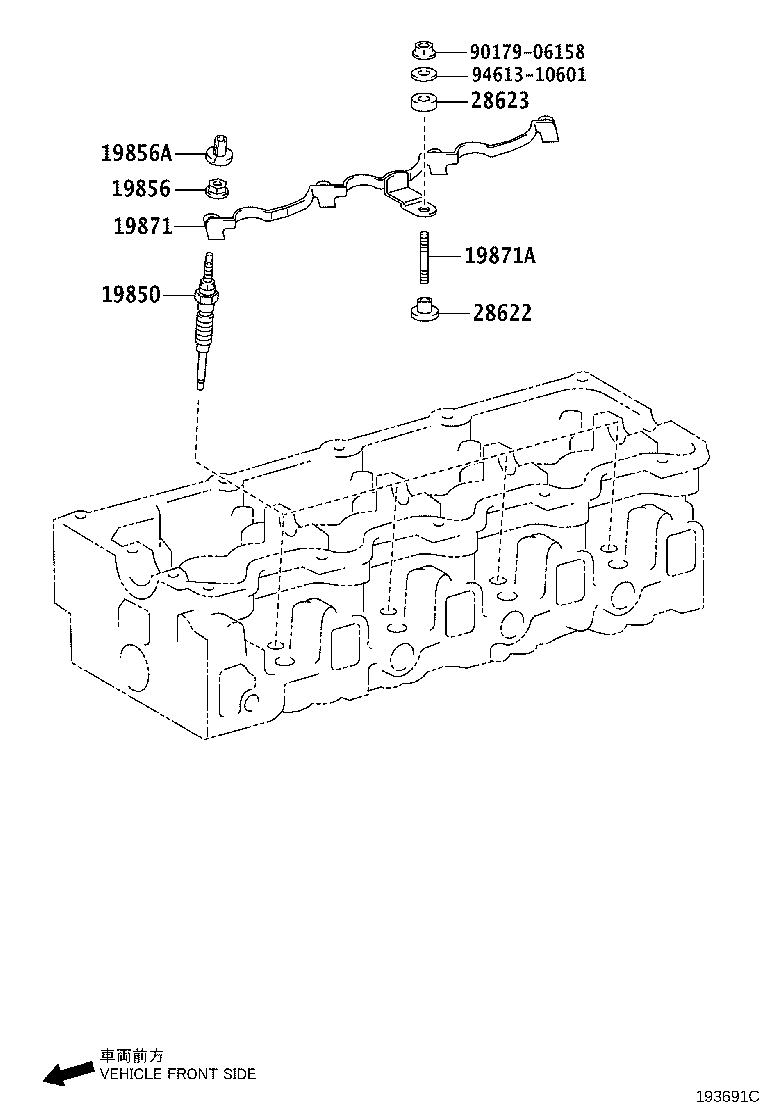 90919-01262 PLUG, SPARK product image