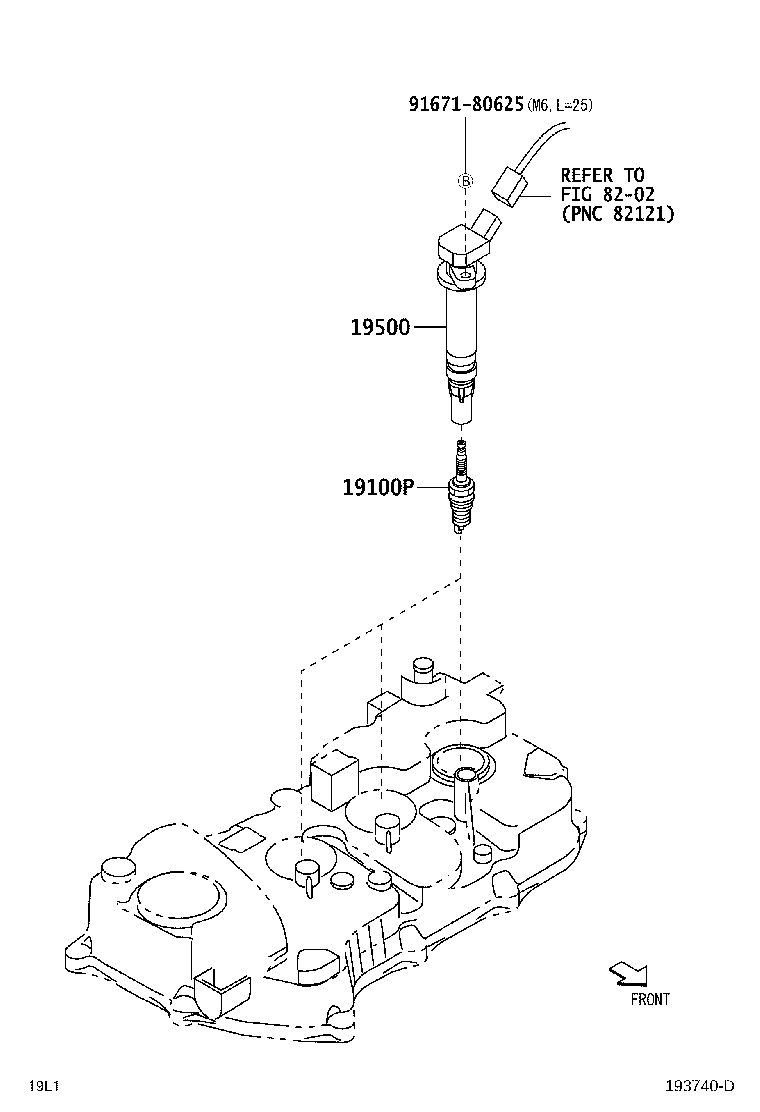 90048-51204 PLUG, SPARK product image