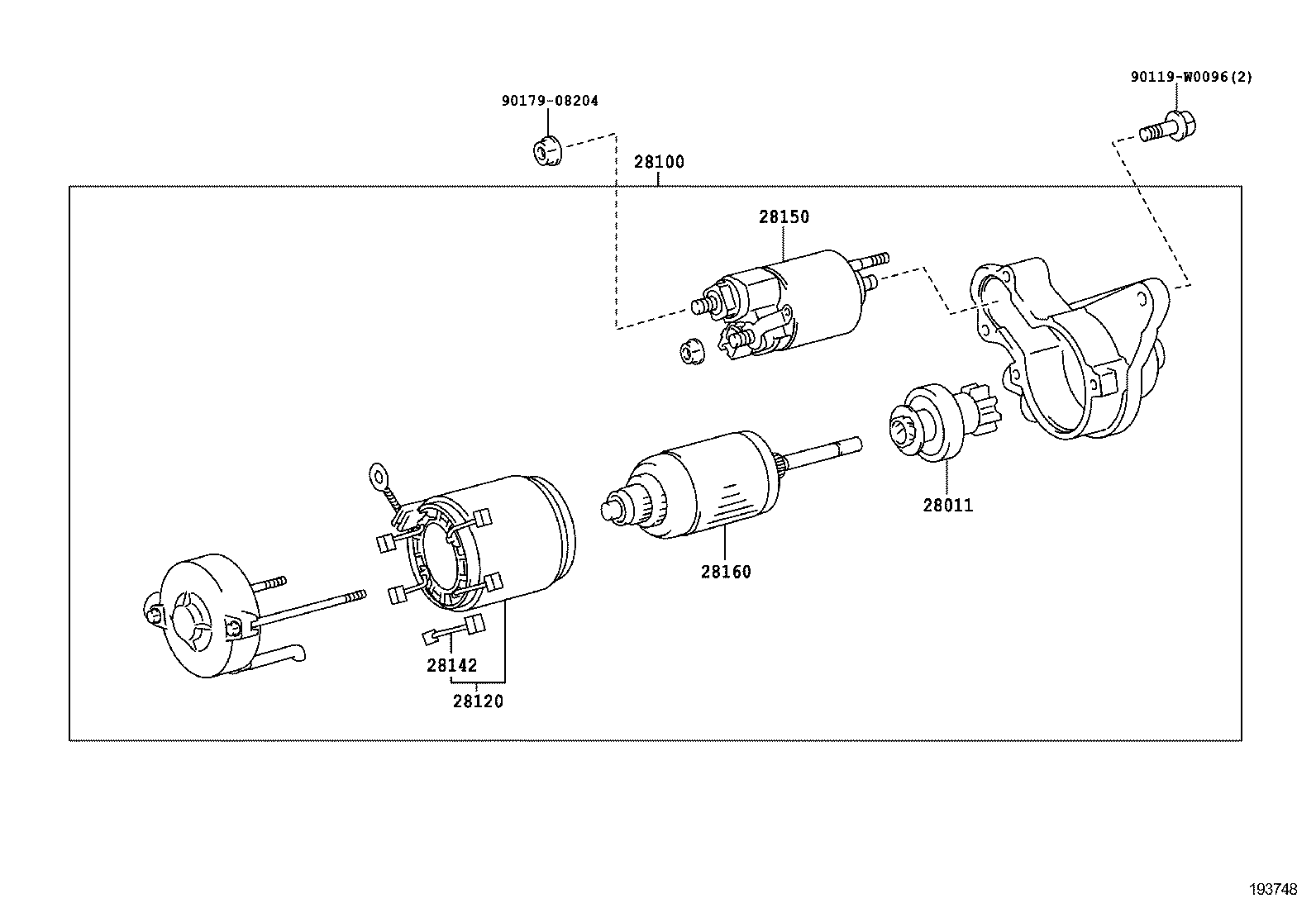 28100-0Y090 STARTER ASSY product image