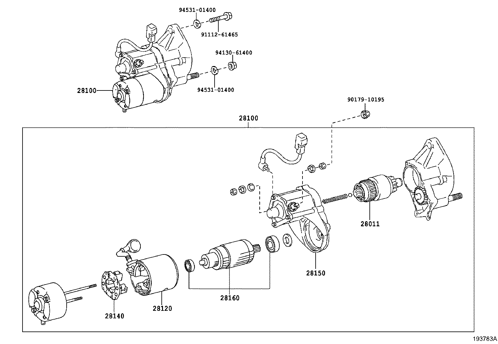 28150-56290 SWITCH ASSY, MAGNET STARTER product image