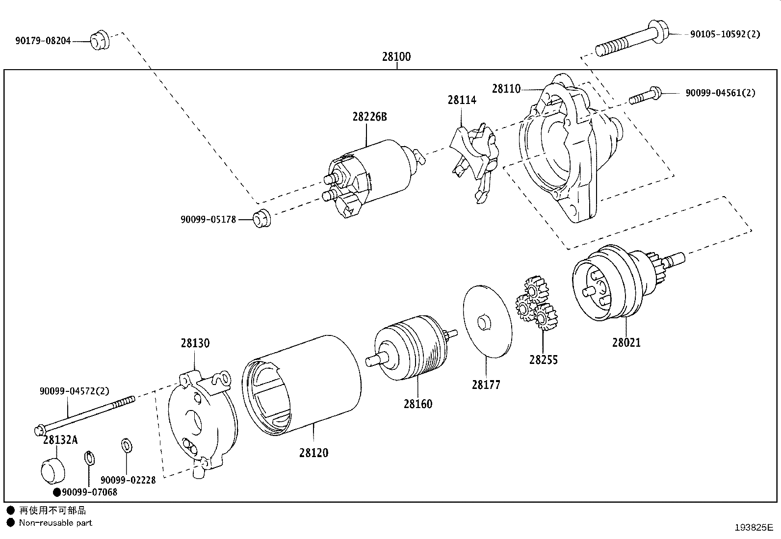 28192-31030 COVER, STARTER product image