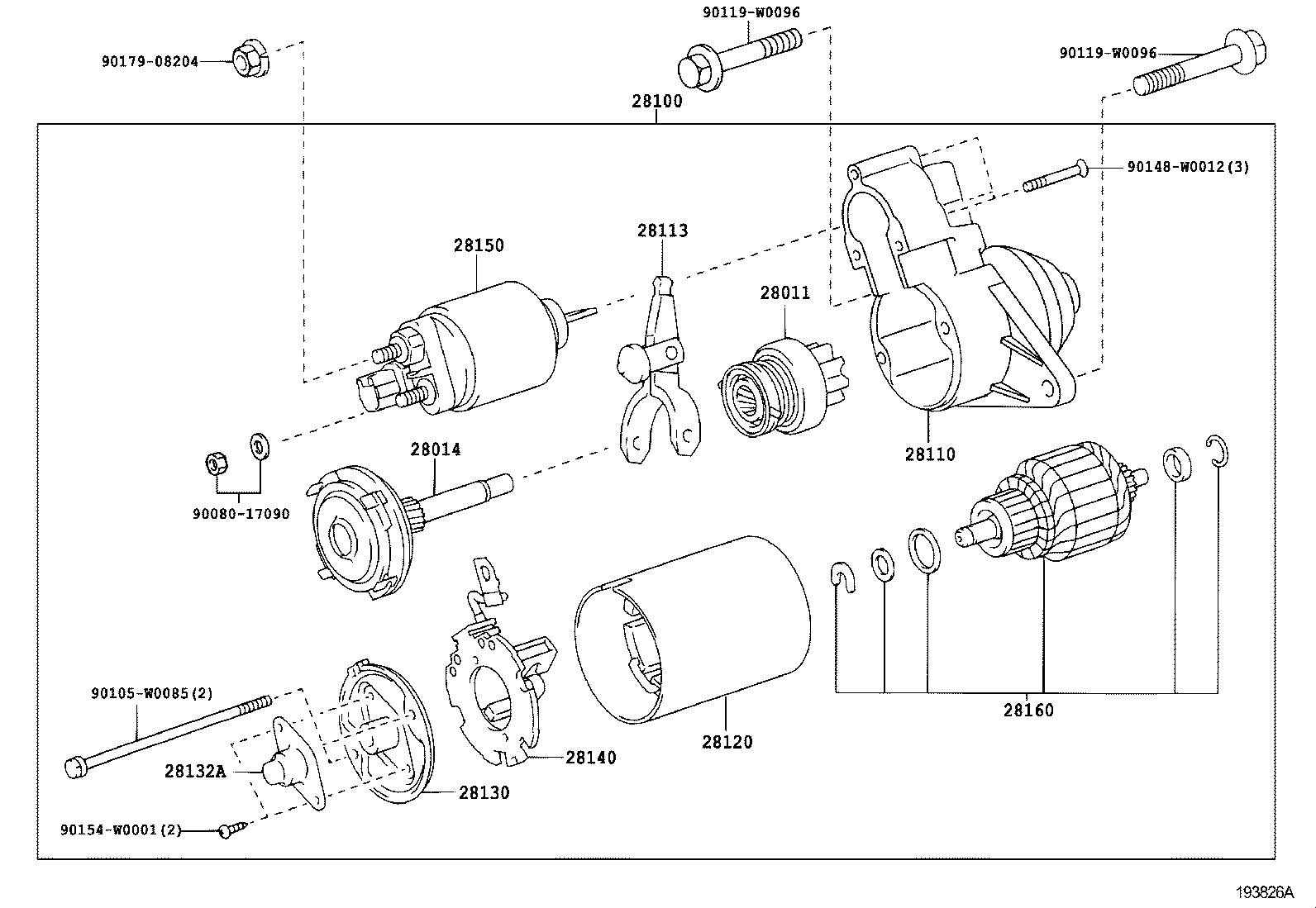 28150-0R020 SWITCH ASSY, MAGNET STARTER product image