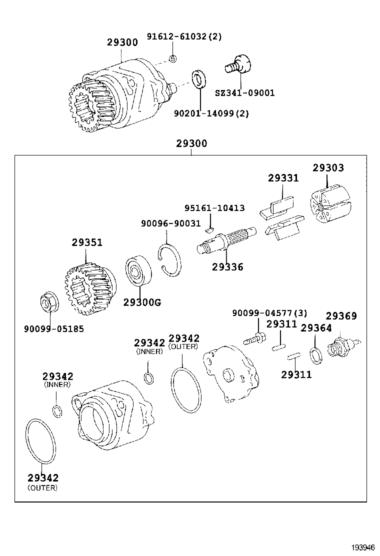 29314-89101 COVER, END product image
