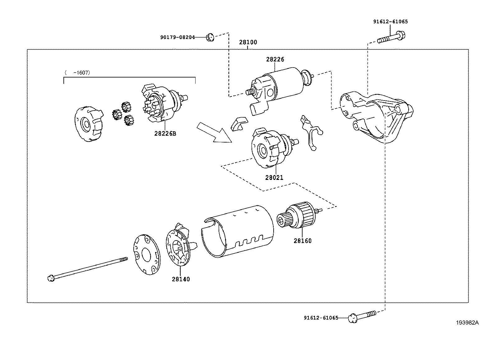 28100-47260 STARTER ASSY product image