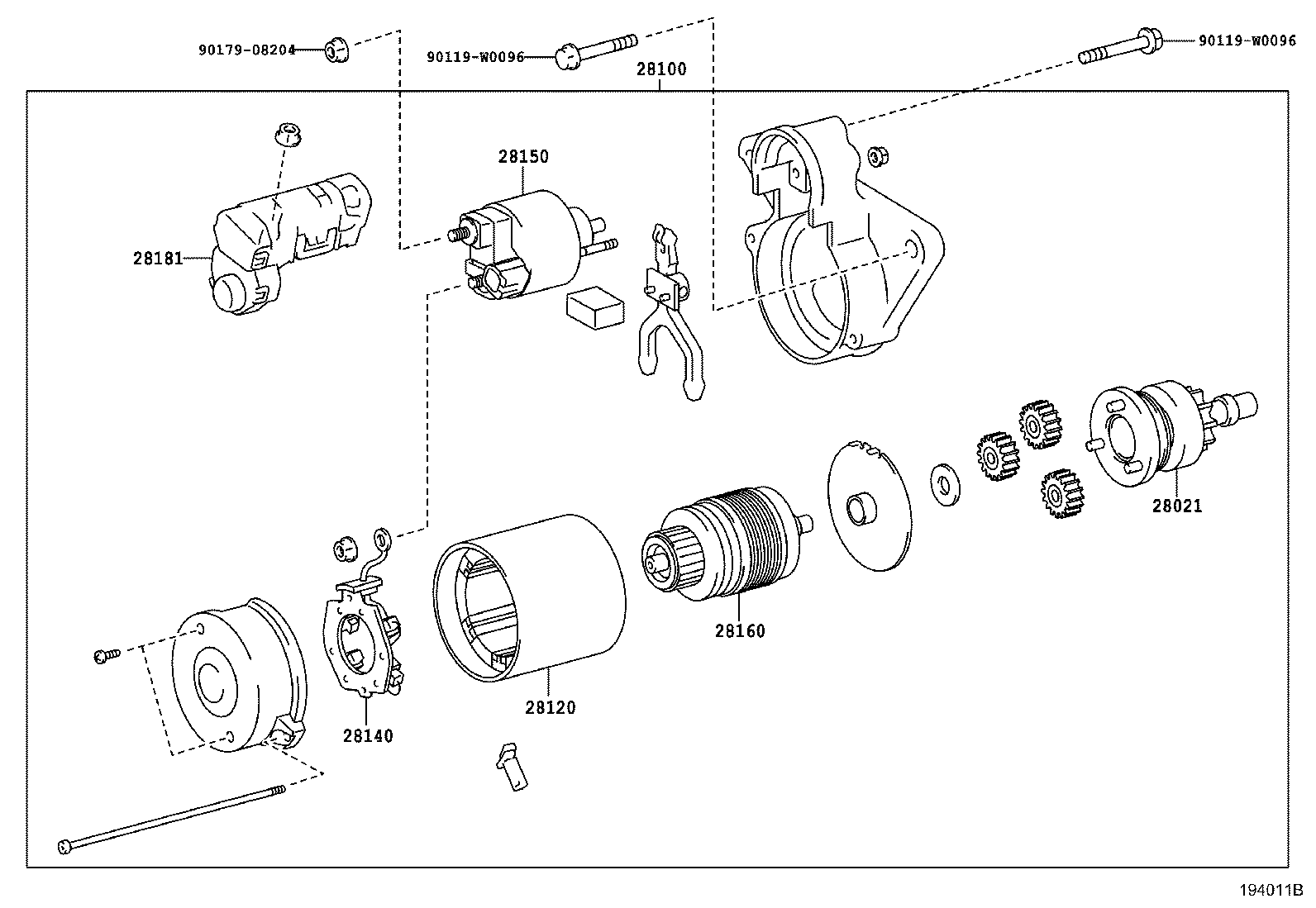 28192-47010 COVER, STARTER product image