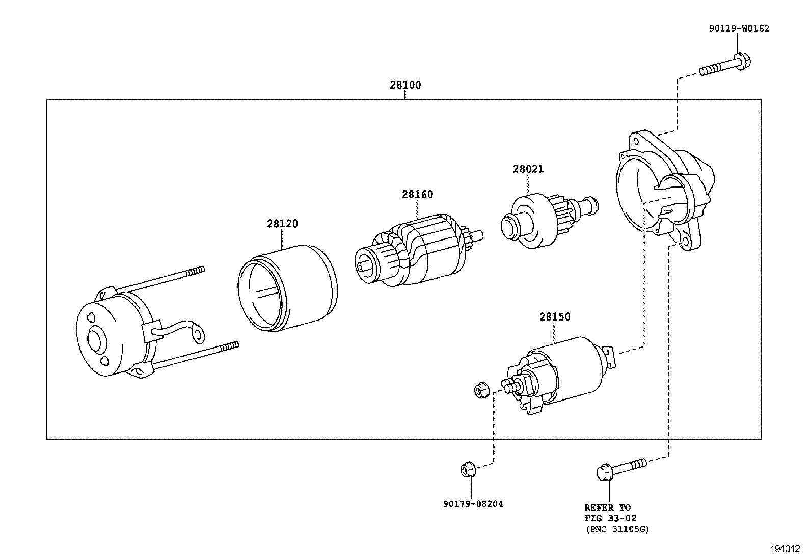 28192-47010 COVER, STARTER product image