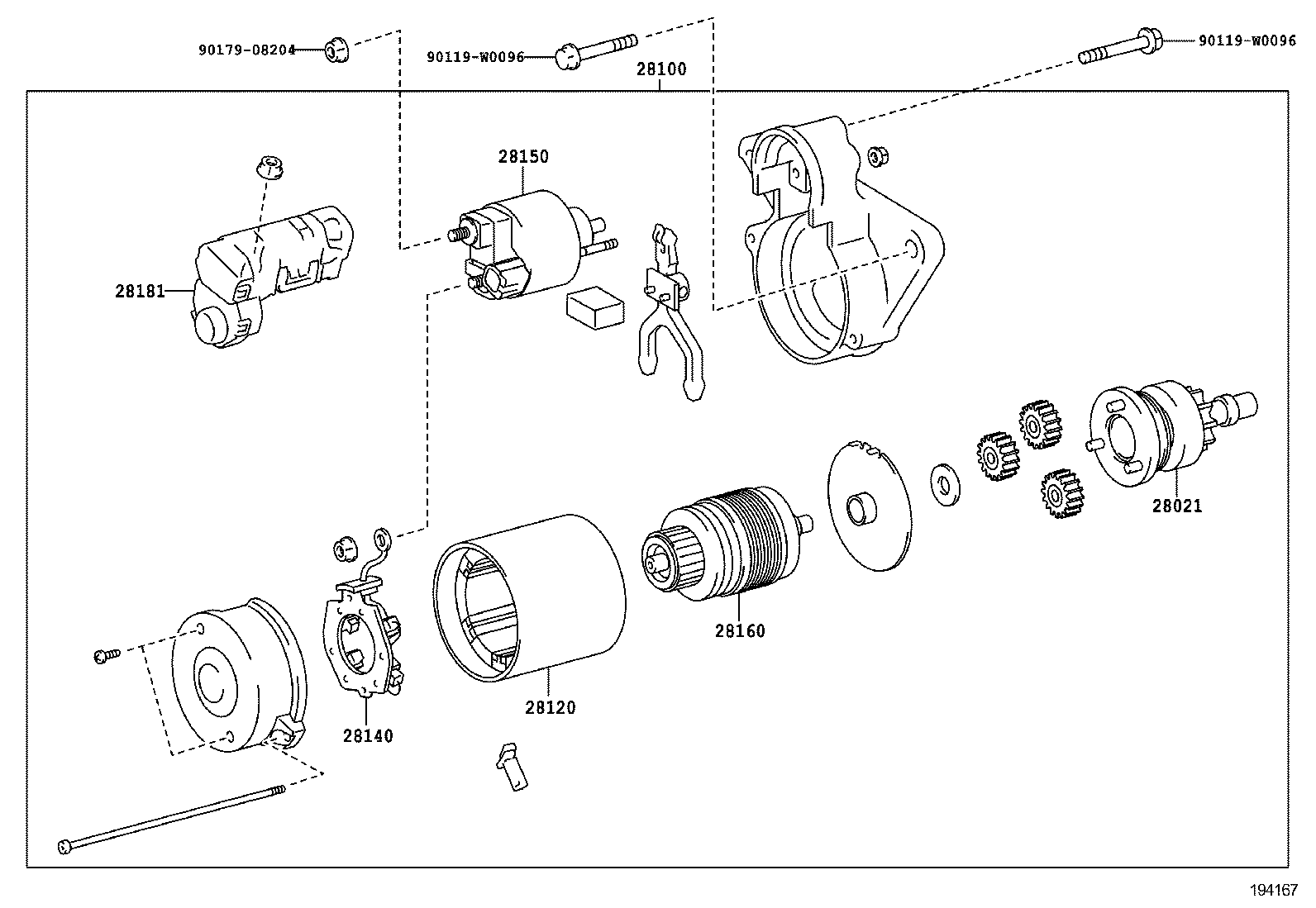 28100-0Y101 STARTER ASSY product image