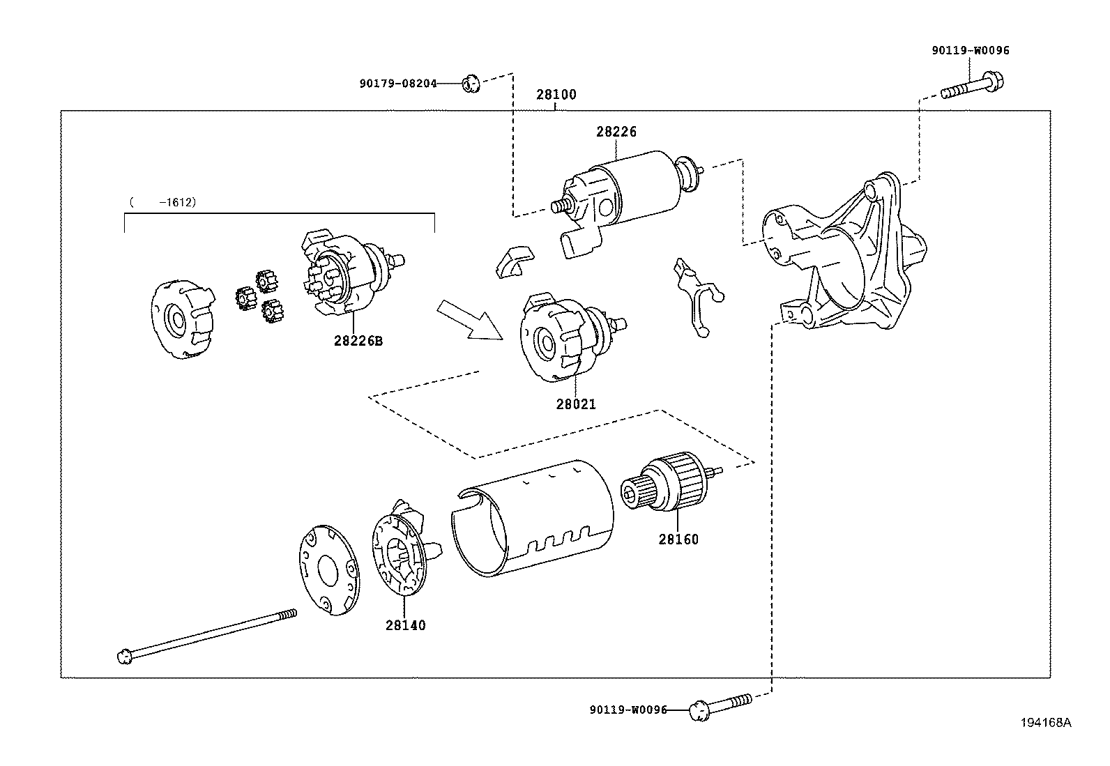 28100-0Y101 STARTER ASSY product image