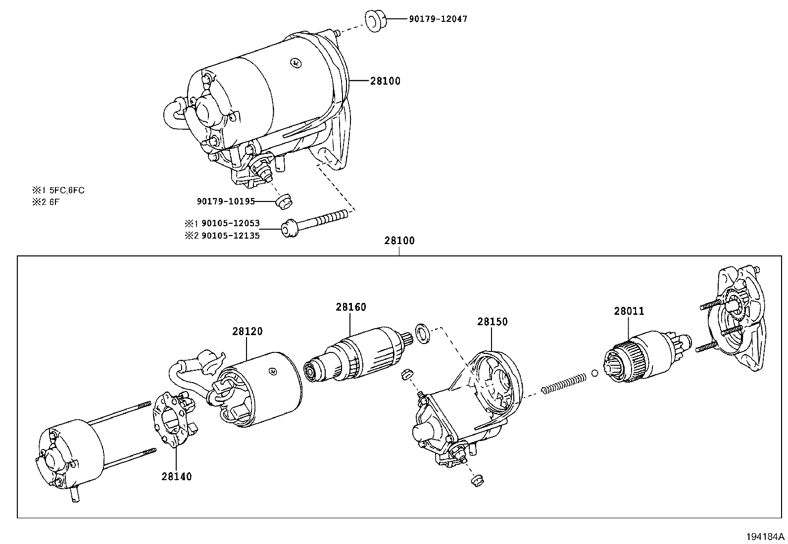 28192-31010 COVER, STARTER product image