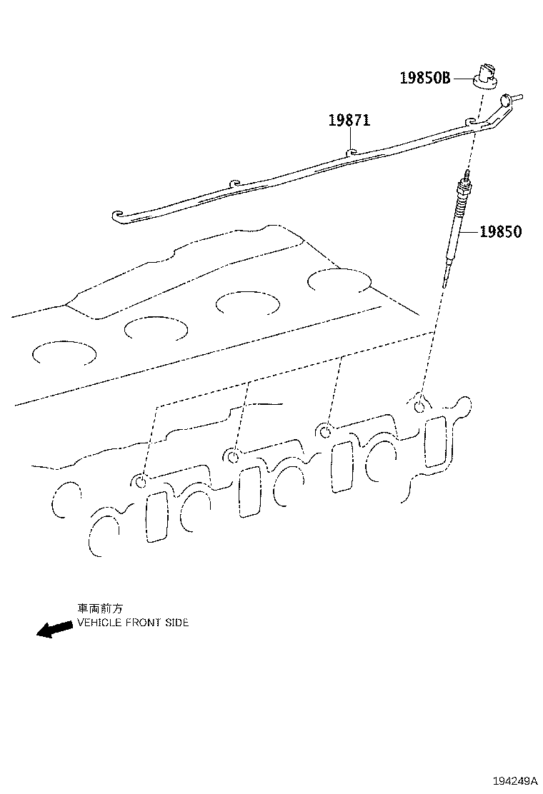 19871-11020 CONNECTOR, GLOW PLUG NO.1 product image