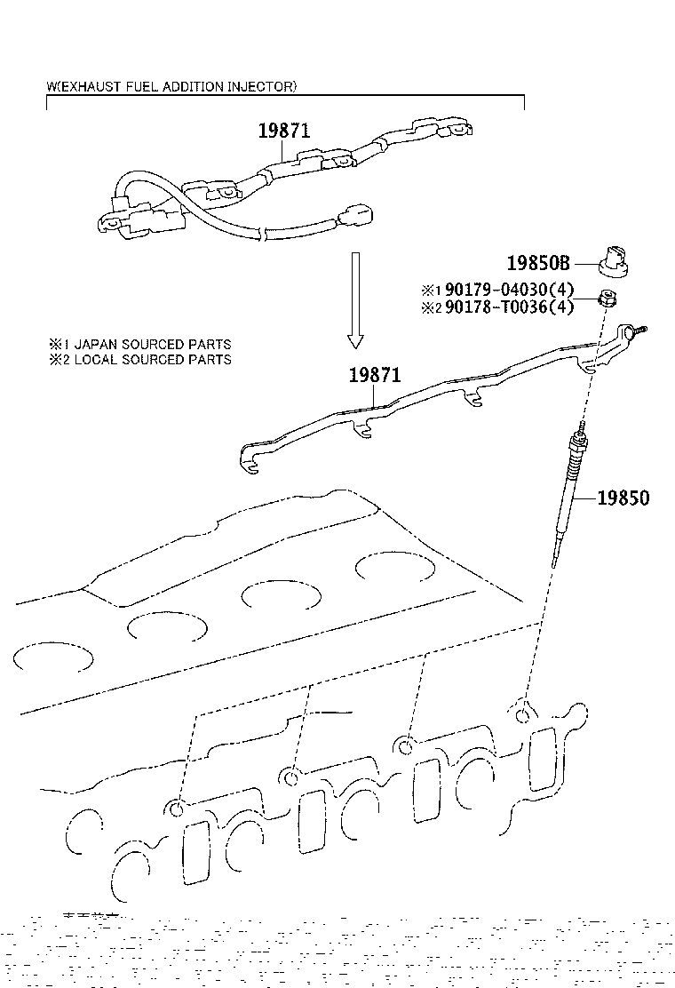 19871-11020 CONNECTOR, GLOW PLUG NO.1 product image