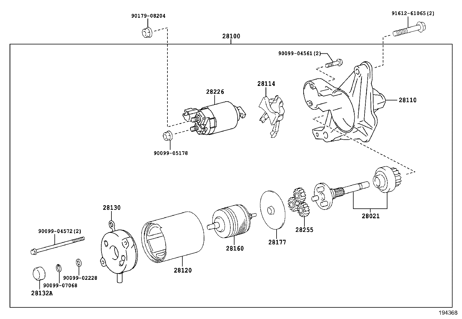28181-33010 TERMINAL, STARTER product image