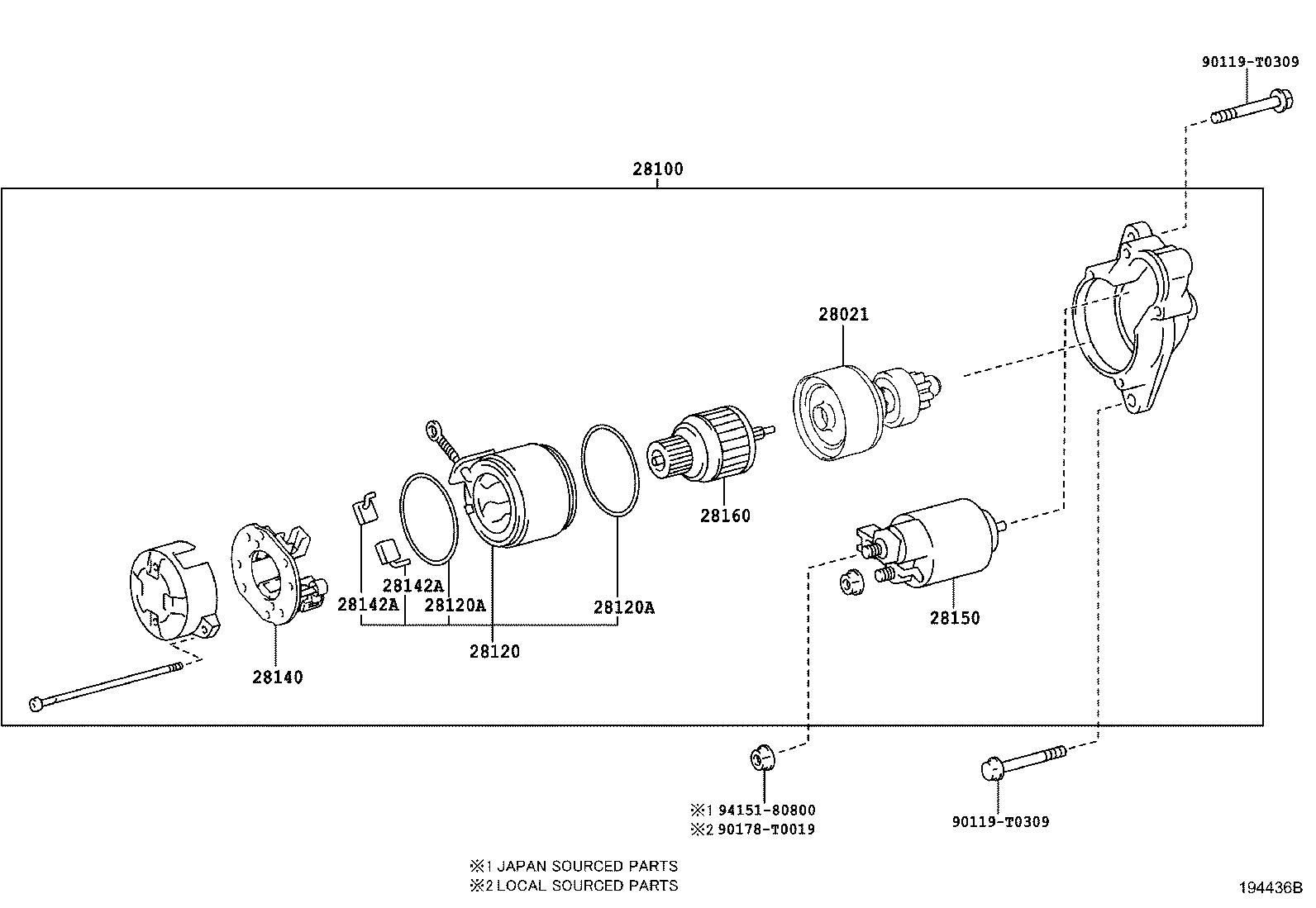 Thumbnail 2 for 28100-0Y170