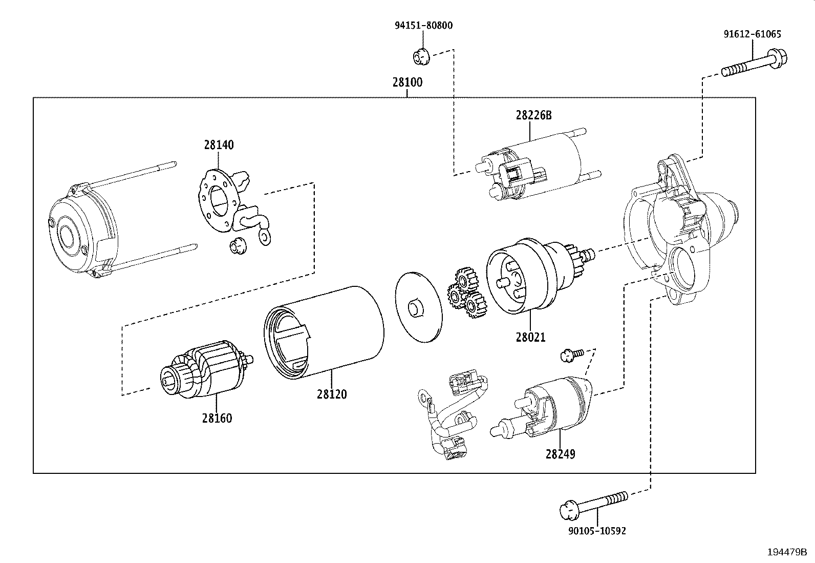 28226-36110 STARTER KIT, REPAIR SERVICE product image