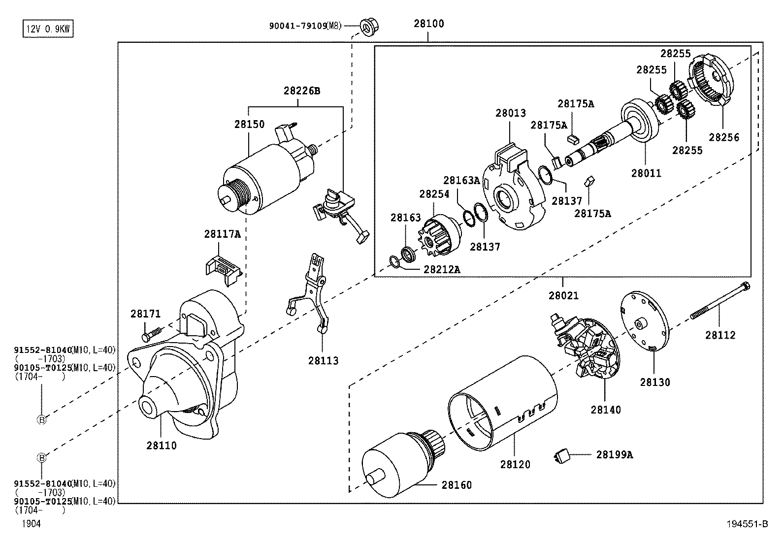 28021-BZ020 CLUTCH SUB-ASSY, STARTER CENTER BEARING product image