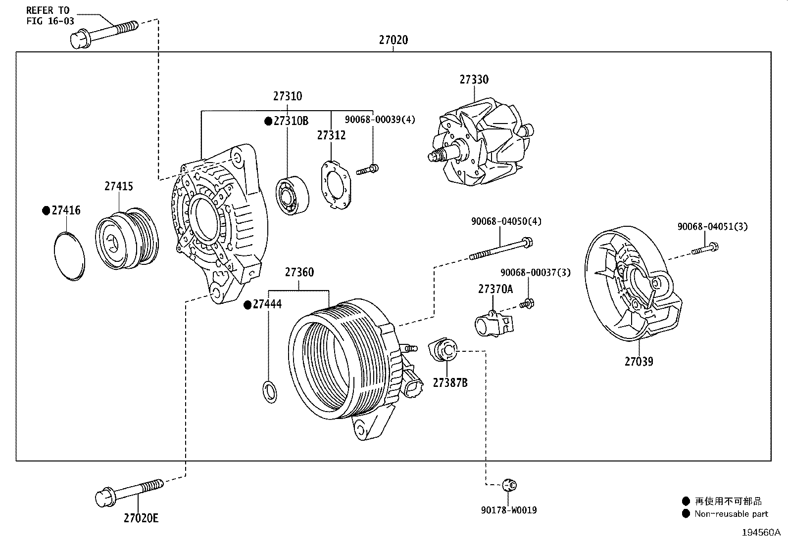 27360-0R040 COIL ASSY, ALTERNATOR product image