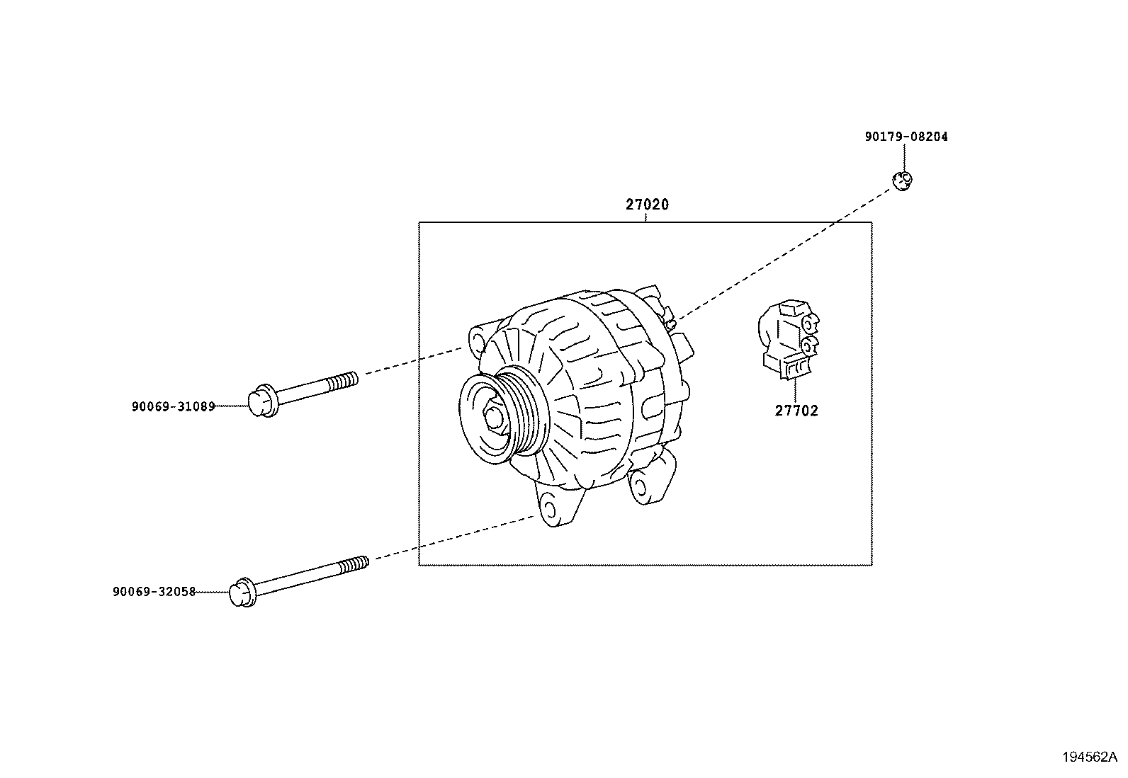 27360-0R040 COIL ASSY, ALTERNATOR product image