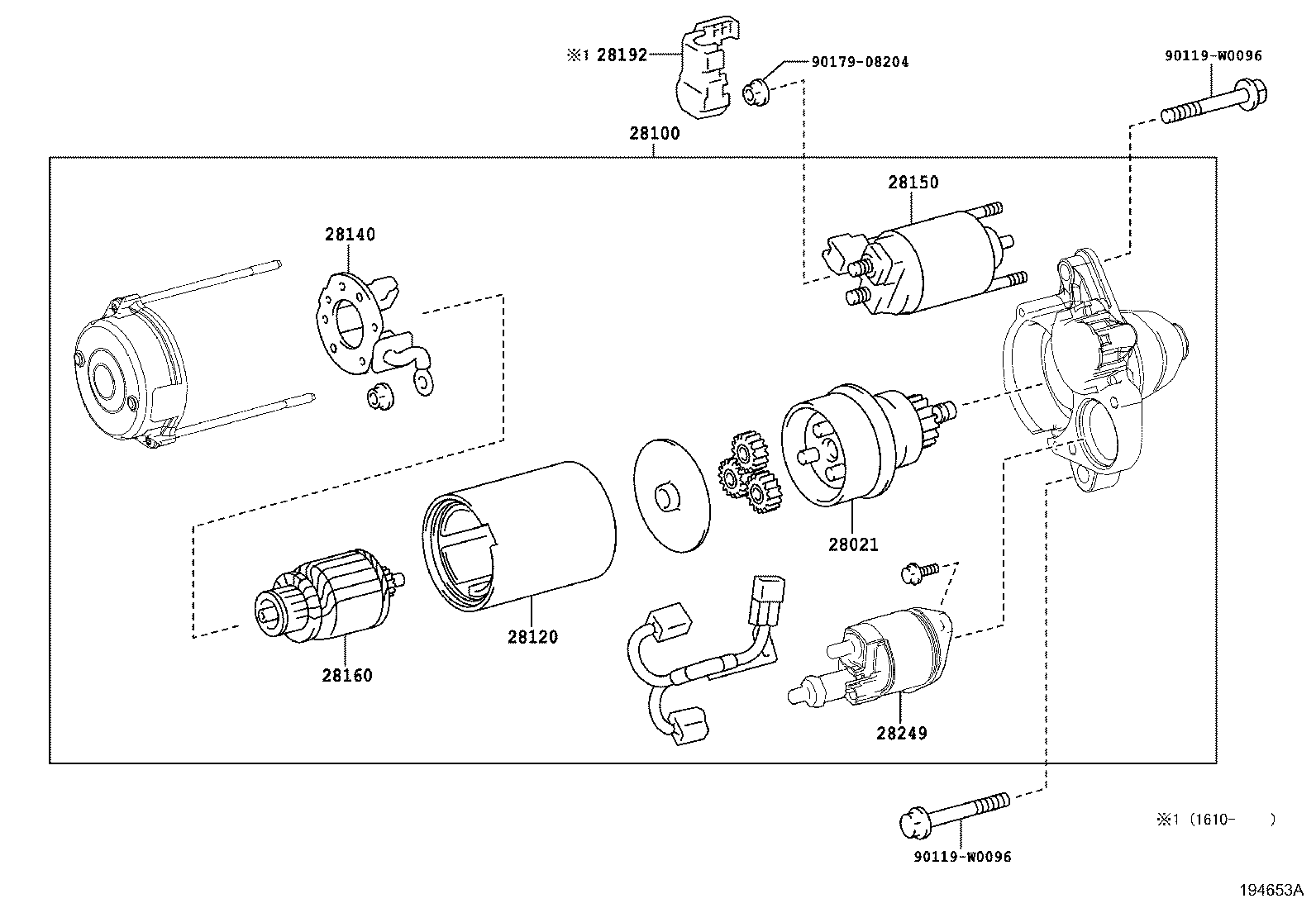 28192-47010 COVER, STARTER product image